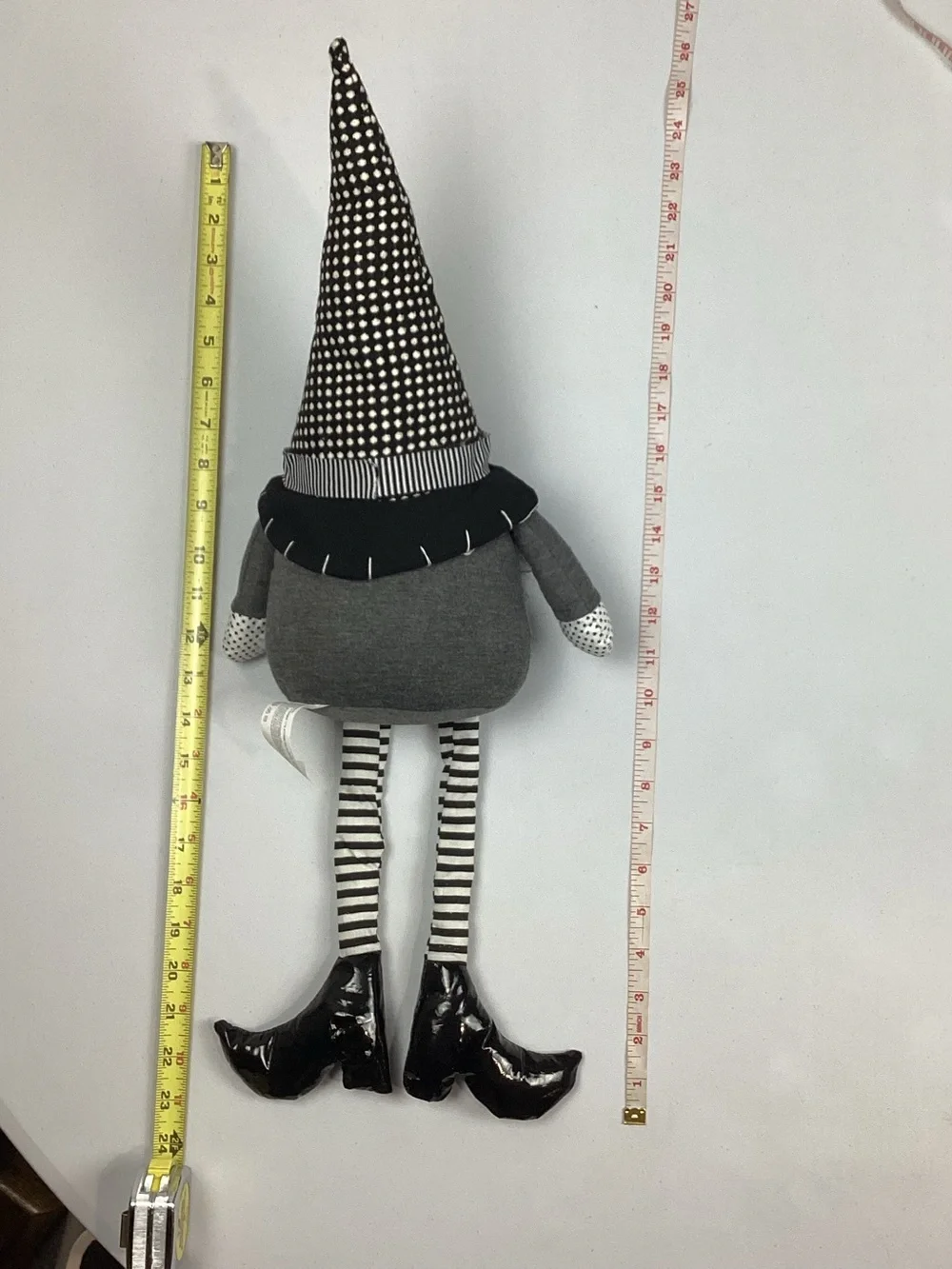 Halloween Gnome with Witch Hat Shelf Sitter Fabric
